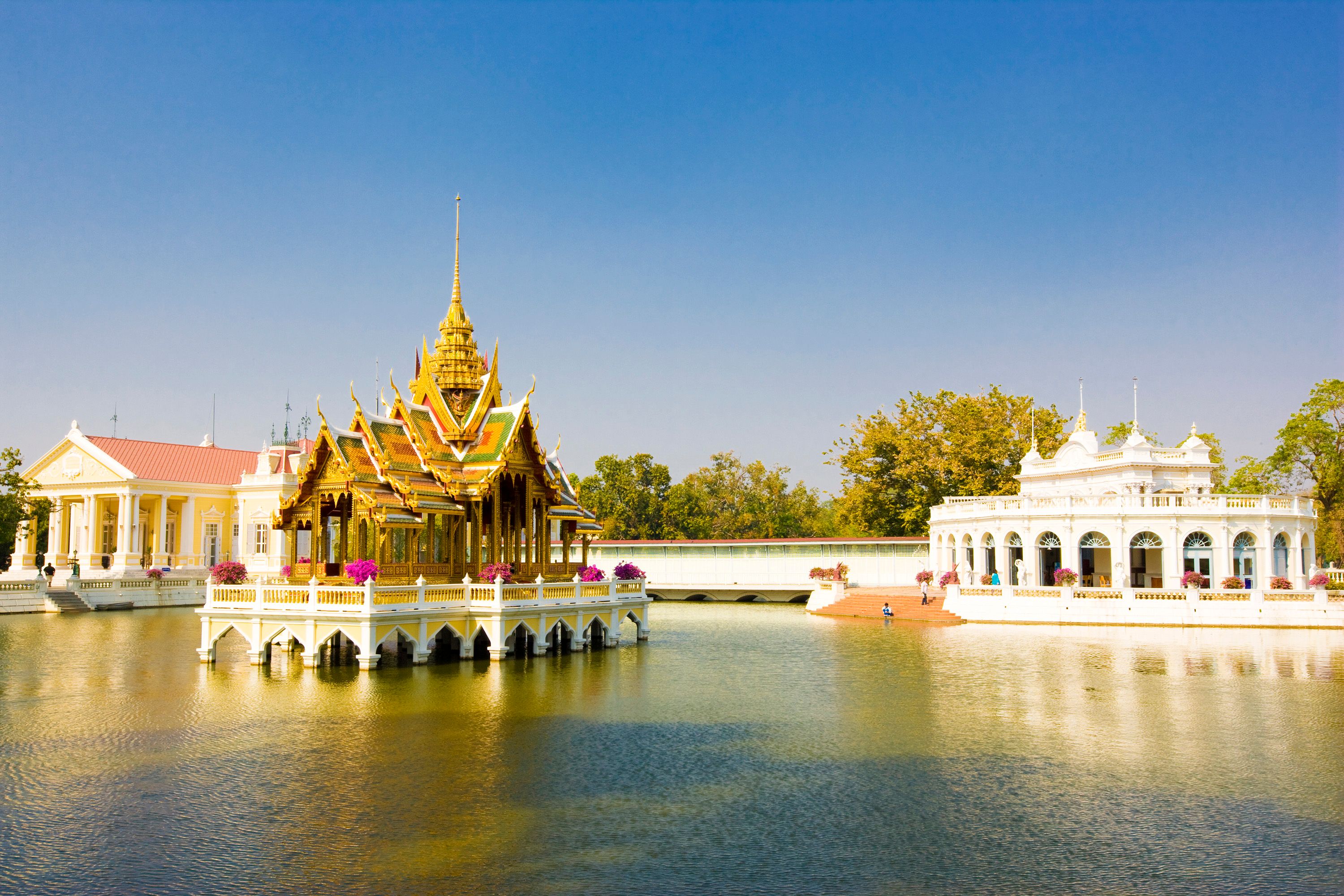 Temples in Ayutthaya, northern Thailand, Asia