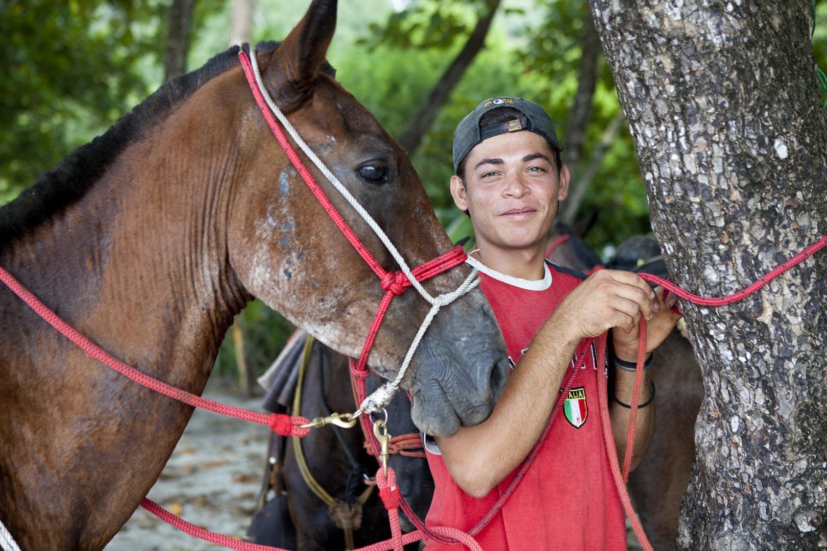 Horse riding on beach, Montezuma, Nicoya beaches, NW Costa Rica
