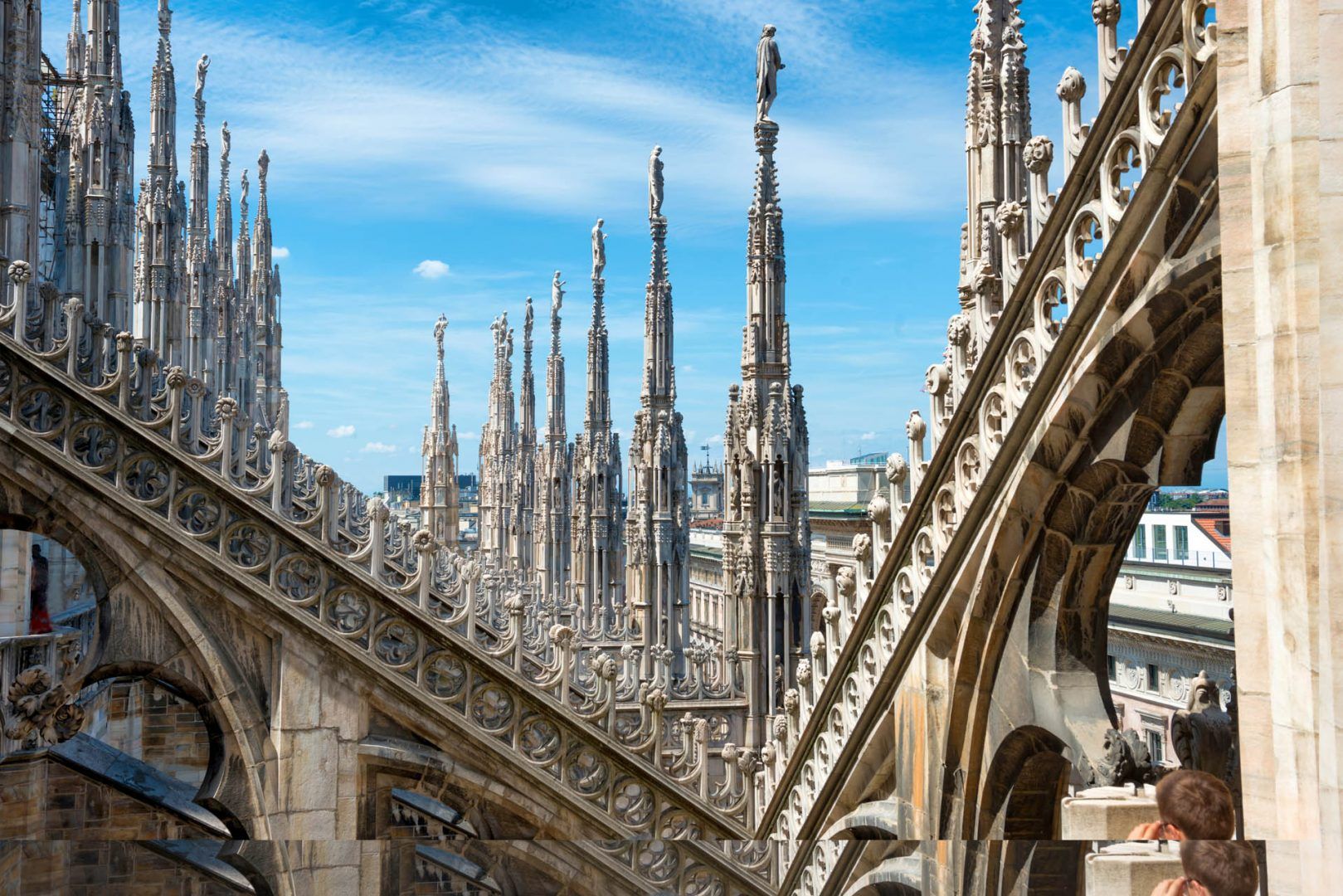 milan duomo cathedral roof, Italy