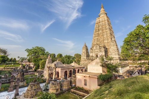 Mahabodhi Temple in Bihar, India © Shutterstock