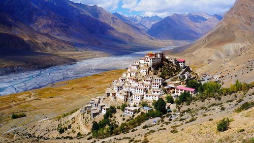 Breath-taking beauty ancient Tibetan Key Monastery, Spiti valley, Himachal Pradesh, Lahaul and Spiti district, India © otorongo/Shutterstock