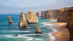 The 12 Apostles, located in Port Campbell, Victoria © Darryl Leach/Shutterstock