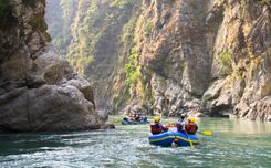 Rafting and kayaking