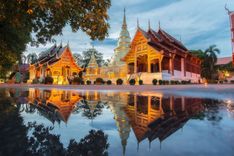 Wat Phra Singh in Chiang Mai, Thailand. © Shutterstock